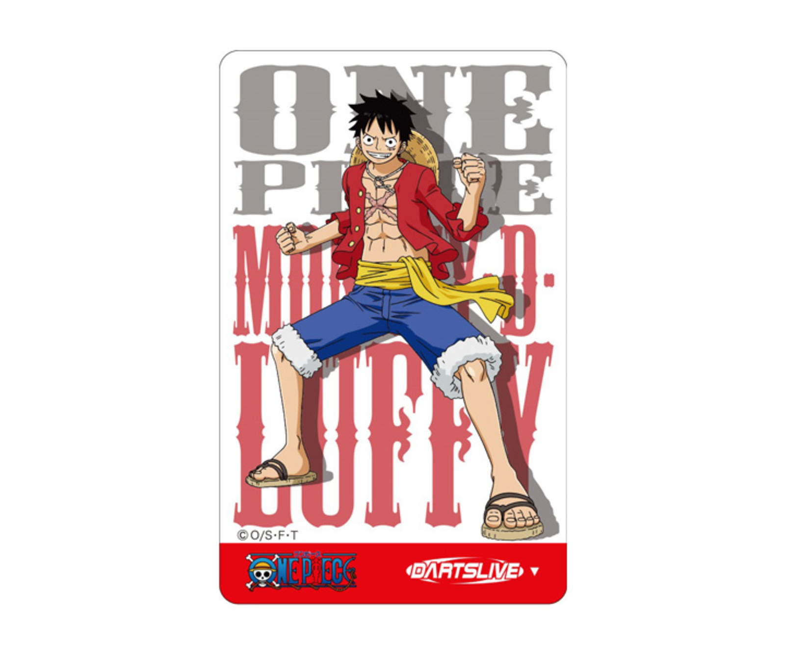 ダーツ ゲームカード ダーツライブ ワンピース ルフィ ダーツ用品はエスダーツ 延べ70万人以上が利用しているダーツショップ