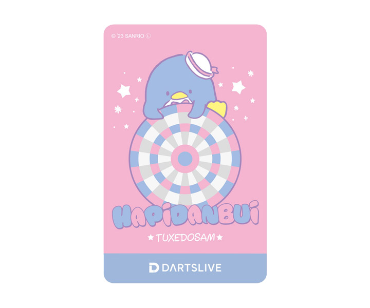 DARTSLIVEカード★タキシードサム ゲームカード【ダーツライブ】はぴだんぶい タキシードサム