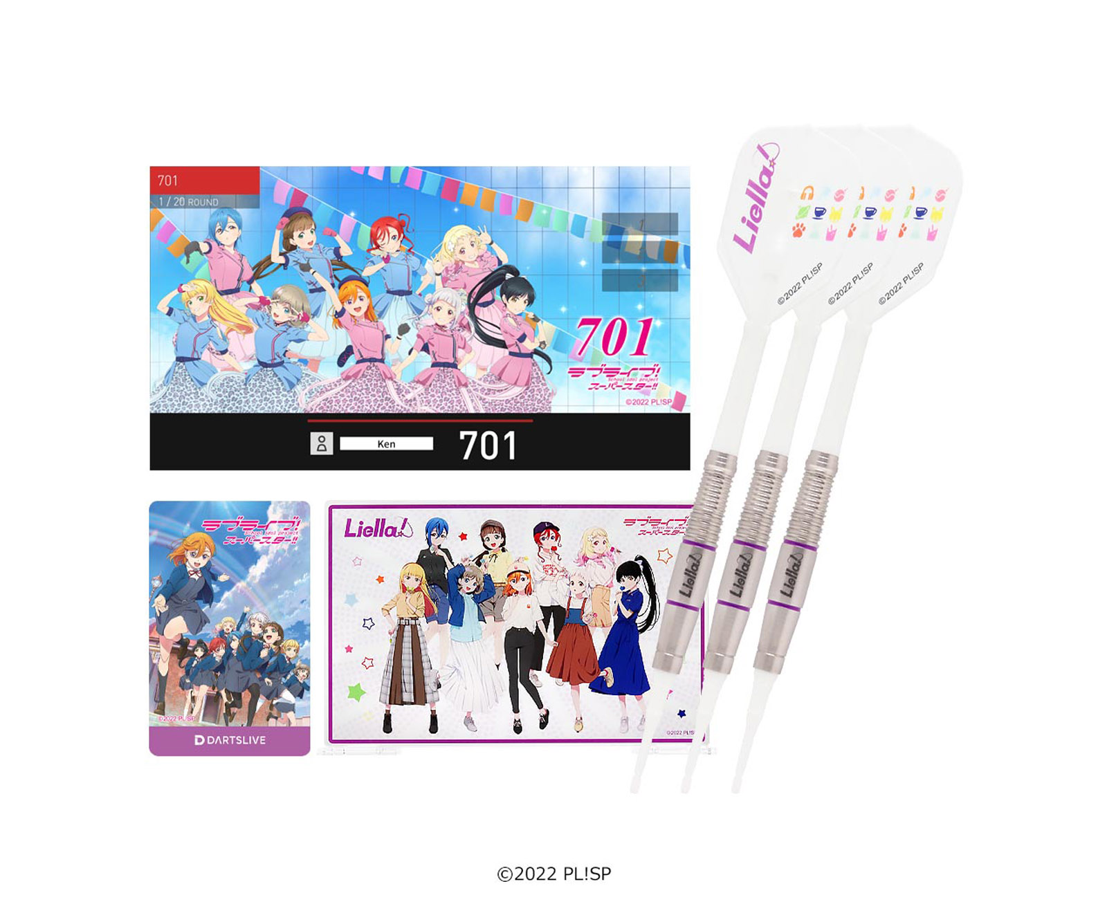バレル【ダーツライブ】ラブライブ！シリーズ ダーツセット