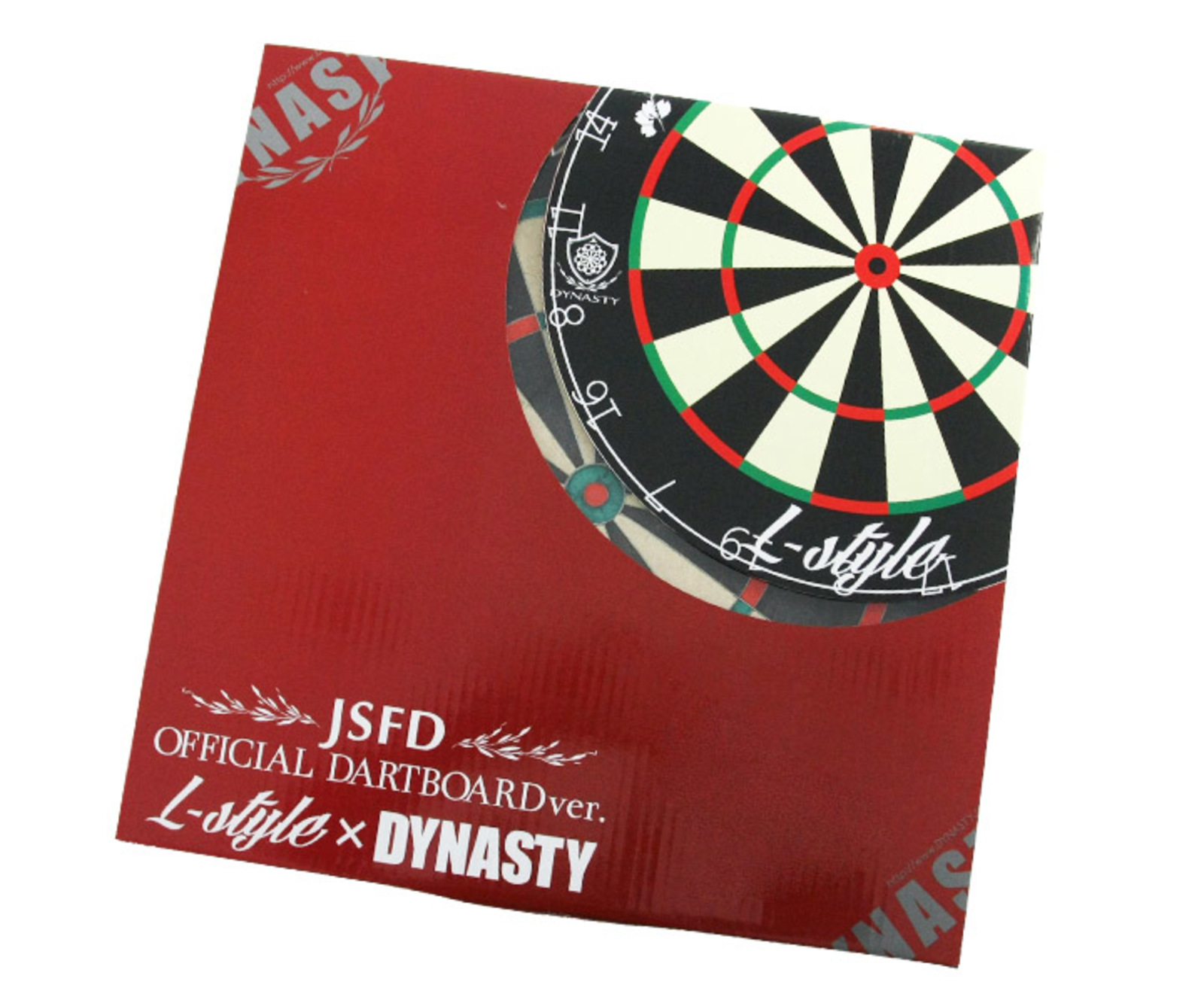 ダーツボード【ダイナスティー】JSFDオフィシャルダーツボード エンブレムキング2 JSFD×L-style【451】-ダーツショップ エスダーツ