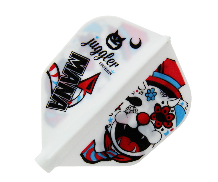 ダーツフライト フィット ジャグラークイーン 川上真奈モデル シェイプ フライト フィットフライト ジャグラークイーン ダーツショップ エスダーツ