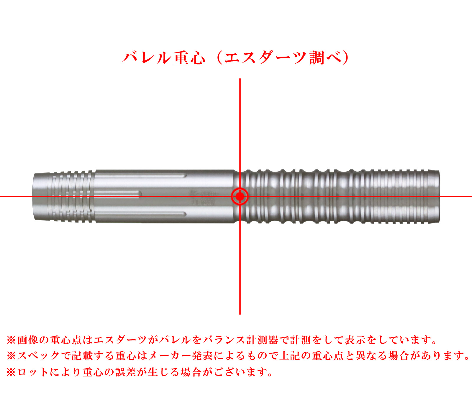 JOKERDRIVER-ZERO- CLOSER Mid Rear 's barell center of gravity image.