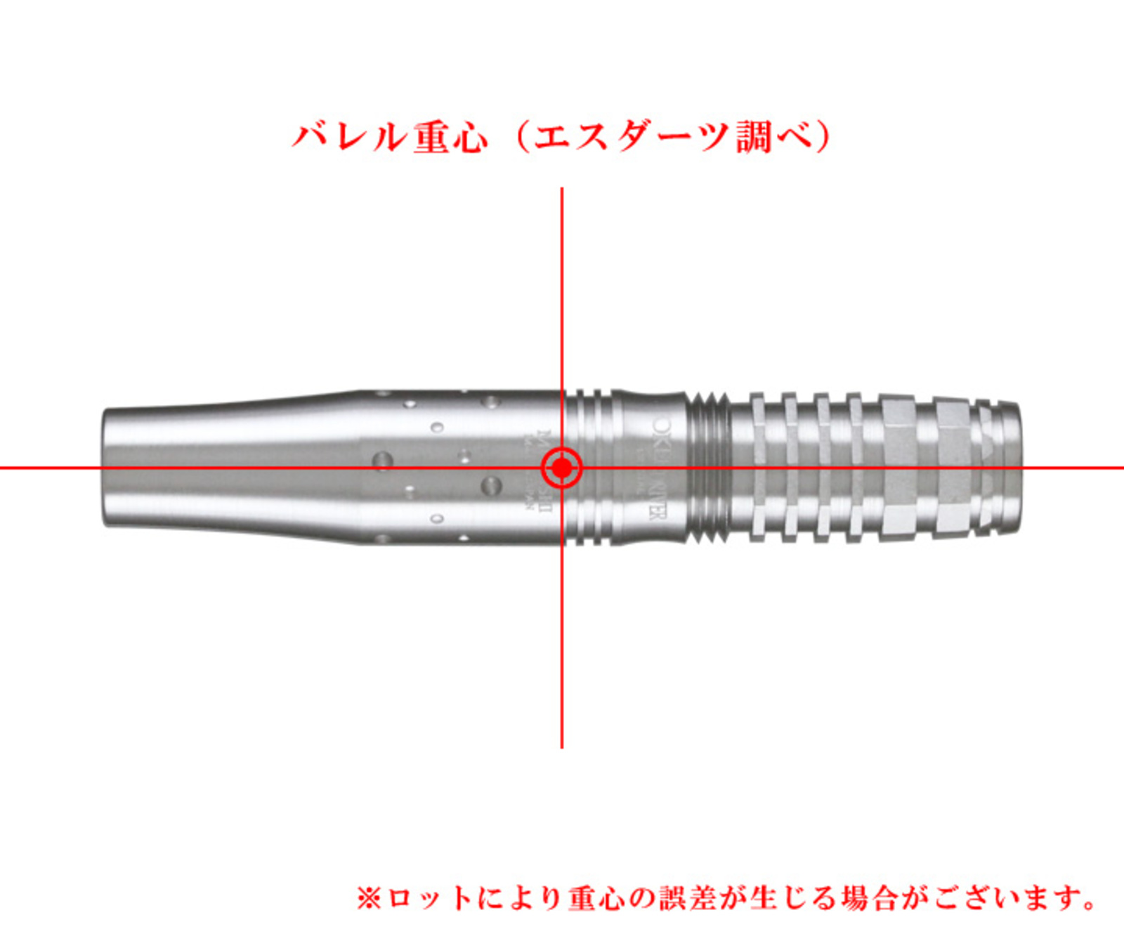 DARTS BARREL【JOKER DRIVER】CRYSTAL MUSASHI – S