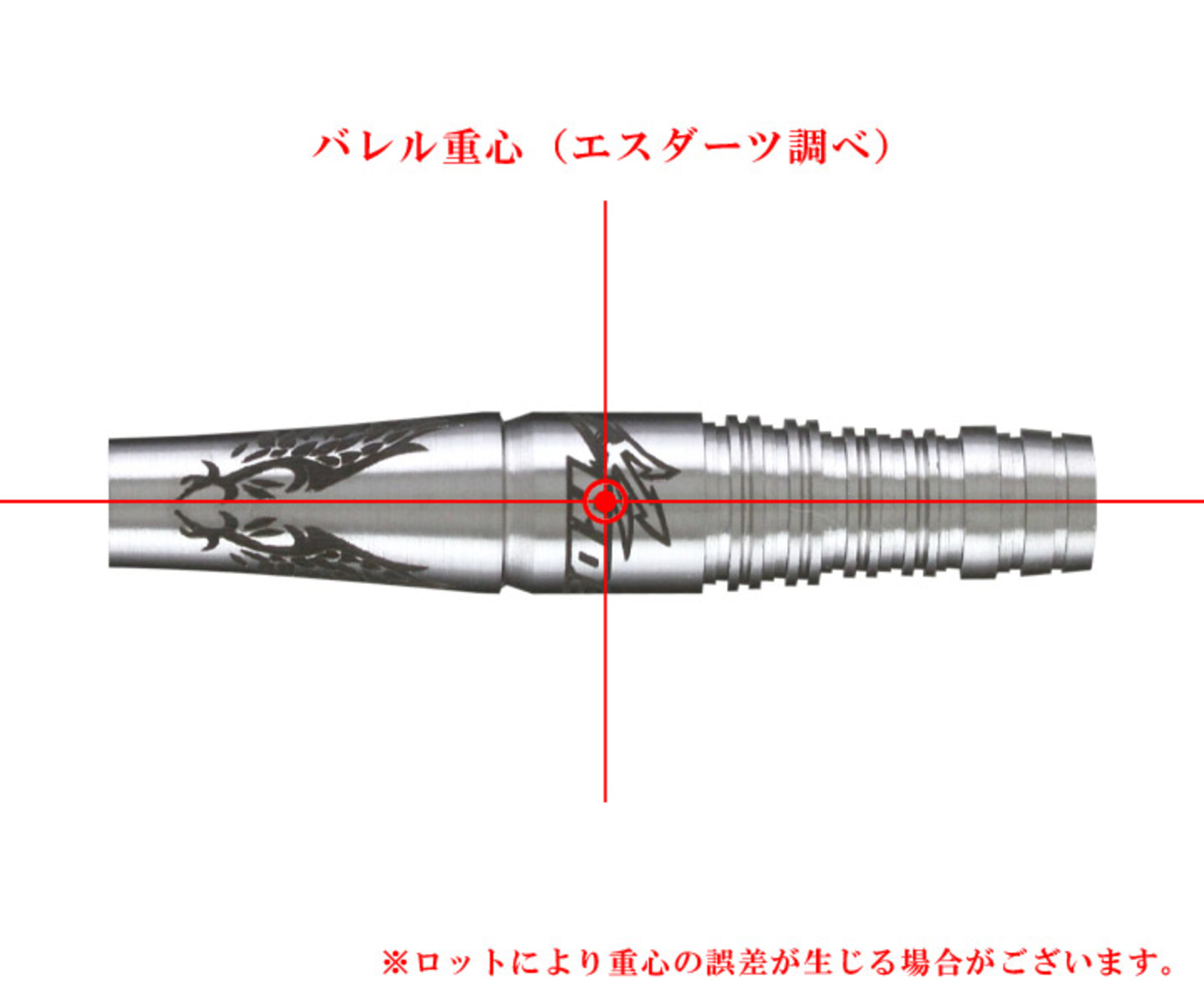 K.D.SS Series HIKARI NO HANE Wei Yilin model 's barell center of gravity image.