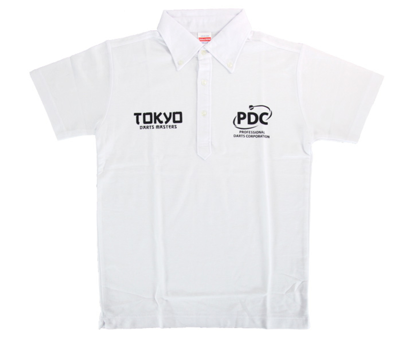 アパレル【PDJ】PDC TOKYO DARTS MASTERS 2016限定 ポロシャツ ホワイト L
