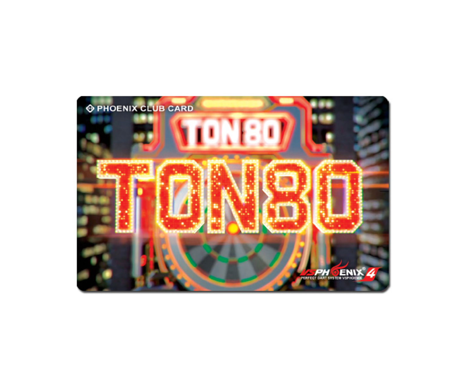 ダーツライブカード　tON80 ダーツゲームカード【ダーツライブ】NO.1692 TON80｜ダーツ用品