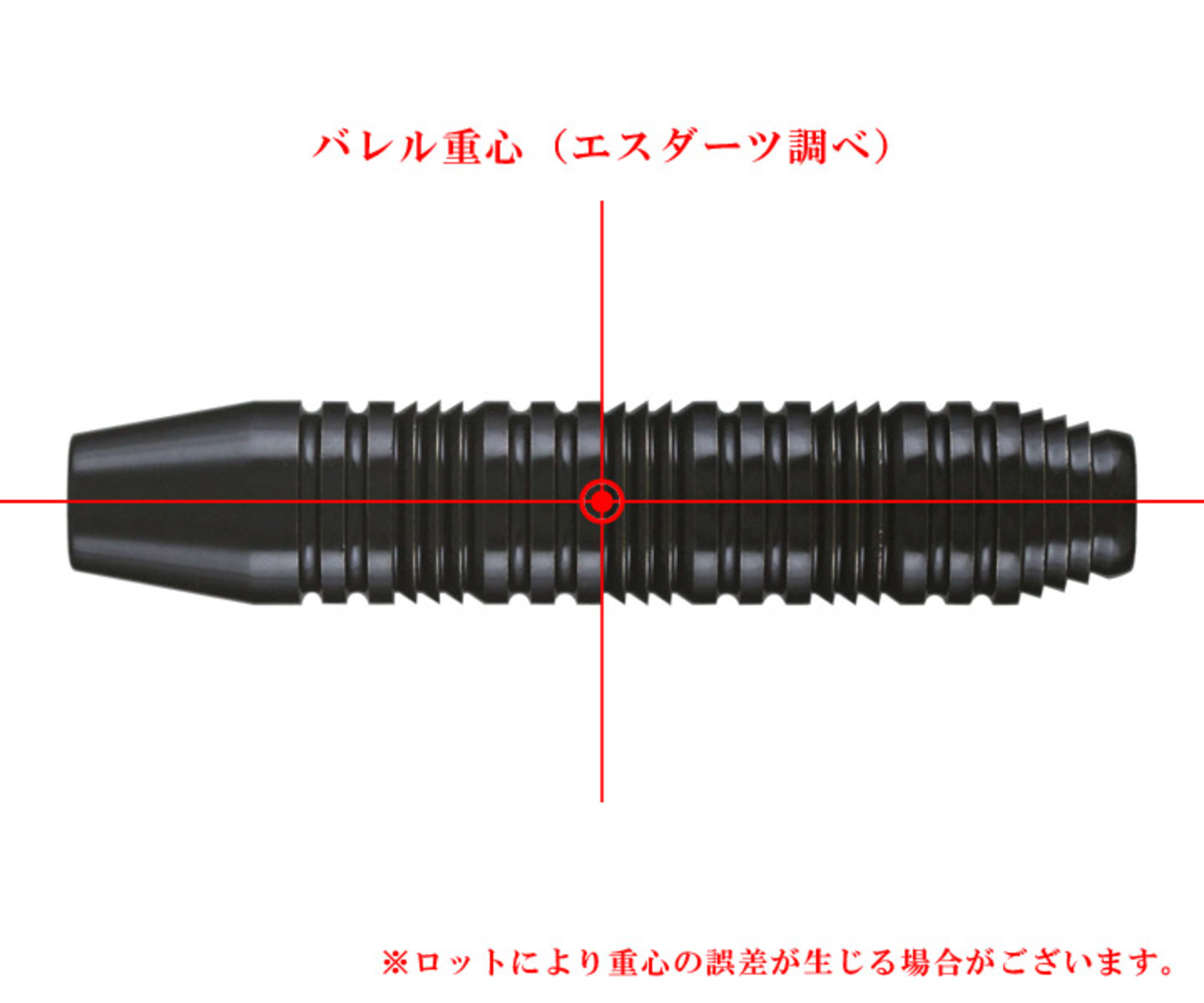 S4Street Fighter Brass Darts Street Fighter V GOUKI 's barell center of gravity image.