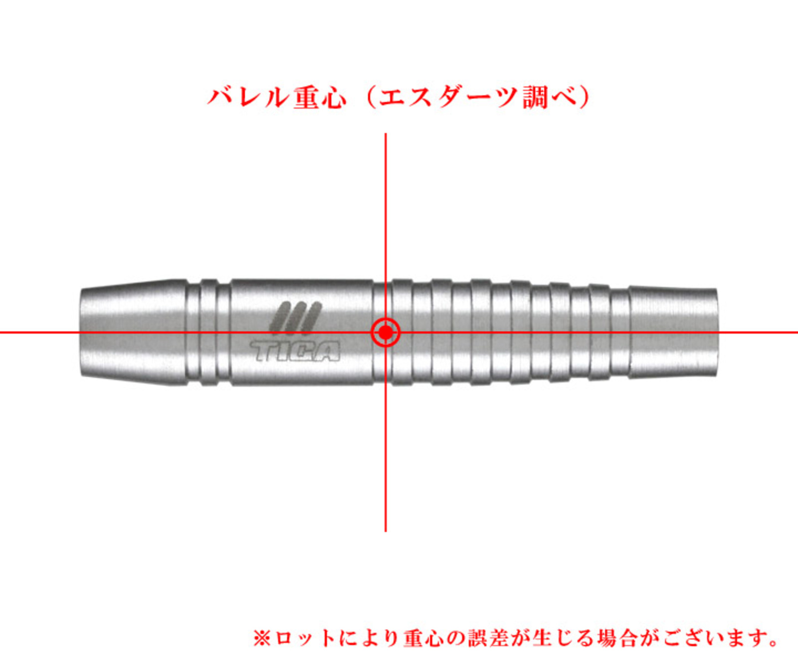 TIGAALL ROUNDSERIES (APE) 's barell center of gravity image.
