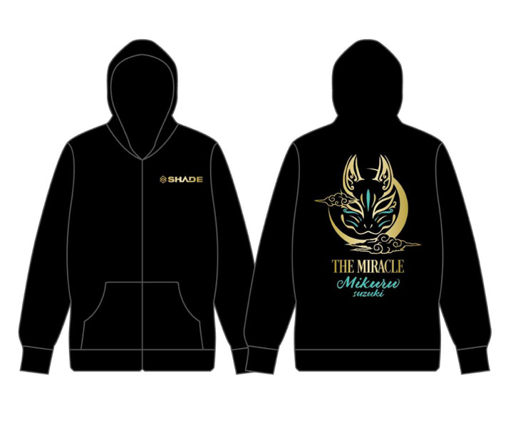 鈴木未来　SHADEパーカー　クリアファイル付 ダーツショップ エスダーツ