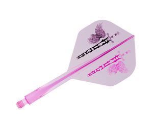 モフさん坂口優希恵フライト　新品 4個セット　シェイプ　ダーツ　darts 1_000000048434_3.jpg