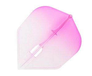 ダーツフライト【エルフライト】PRO シェイプ シャンパンリング対応 グラデーション ピンク