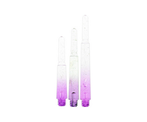 DARTS SHAFT【 Fit 】Spin Glitter Clear Gradation Purple
