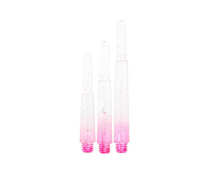 DARTS SHAFT【 Fit 】Spin Glitter Clear Gradation Pink
